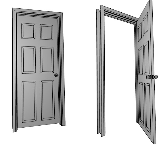 Door and Frame preview image 1
